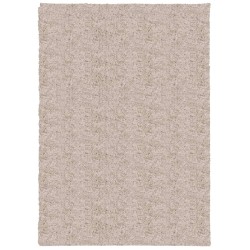 vidaXL Alfombra peluda de pelo largo moderna PAMPLONA beige 120x170 cm
