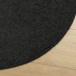 vidaXL Alfombra peluda de pelo largo moderna PAMPLONA negro Ø 240 cm vidaXL Alfombra peluda de pelo largo moderna PAMPLONA negro Ø 240 cm