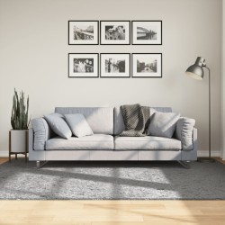 vidaXL Alfombra peluda de pelo largo moderna PAMPLONA gris 160x230 cm