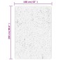 vidaXL Alfombra peluda de pelo largo moderna PAMPLONA gris 160x230 cm vidaXL Alfombra peluda de pelo largo moderna PAMPLONA gris 160x230 cm