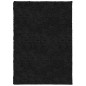 vidaXL Alfombra peluda de pelo largo moderna PAMPLONA negra 120x170 cm vidaXL Alfombra peluda de pelo largo moderna PAMPLONA negra 120x170 cm