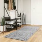 vidaXL Alfombra peluda de pelo largo moderna PAMPLONA gris 80x200 cm