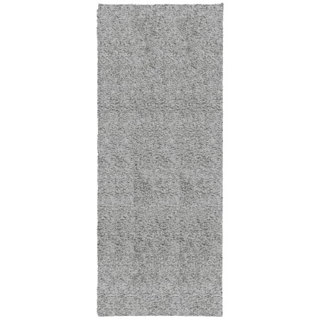 vidaXL Alfombra peluda de pelo largo moderna PAMPLONA gris 80x200 cm