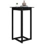 vidaXL Mesa alta de bar madera maciza de pino negro 60x60x110 cm vidaXL Mesa alta de bar madera maciza de pino negro 60x60x110 cm