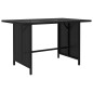 vidaXL Set de muebles de jardín 8 pzas y cojines ratán sintético negro vidaXL Set de muebles de jardín 8 pzas y cojines ratán sintético negro