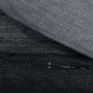 vidaXL Juego de funda nórdica algodón gris oscuro 260x240 cm