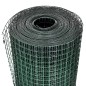 vidaXL Alambrada galvanizada con revestimiento de PVC verde 10x1 m vidaXL Alambrada galvanizada con revestimiento de PVC verde 10x1 m