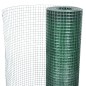 vidaXL Alambrada galvanizada con revestimiento de PVC verde 10x1 m vidaXL Alambrada galvanizada con revestimiento de PVC verde 10x1 m