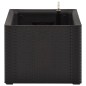 vidaXL Arriate con sistema de riego automático antracita 100x43x33 cm vidaXL Arriate con sistema de riego automático antracita 100x43x33 cm
