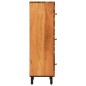 vidaXL Aparador alto de madera maciza de acacia 40x33x110 cm