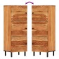 vidaXL Aparador alto de madera maciza de acacia 40x33x110 cm