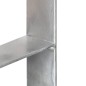vidaXL Anclajes de valla 6 uds acero galvanizado plateado 12x6x60 cm vidaXL Anclajes de valla 6 uds acero galvanizado plateado 12x6x60 cm