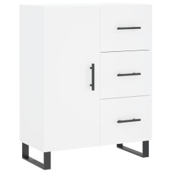 vidaXL Aparador de madera de ingeniería blanco 69,5x34x90 cm