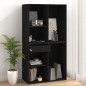 vidaXL Armario de maquillaje madera contrachapada negro 80x40x75 cm vidaXL Armario de maquillaje madera contrachapada negro 80x40x75 cm