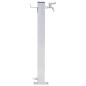 vidaXL Fuente de agua para jardín acero inoxidable cuadrada 60 cm vidaXL Fuente de agua para jardín acero inoxidable cuadrada 60 cm