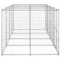 vidaXL Perrera de exterior de acero galvanizado 9,68 m² vidaXL Perrera de exterior de acero galvanizado 9,68 m²