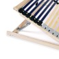 vidaXL Somier de láminas con 42 listones de 7 regiones 90x200 cm vidaXL Somier de láminas con 42 listones de 7 regiones 90x200 cm