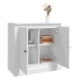 vidaXL Aparador de madera contrachapada blanco 70x35,5x67,5 cm vidaXL Aparador de madera contrachapada blanco 70x35,5x67,5 cm