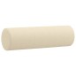vidaXL Sofá de 3 plazas con cojines tela color crema 180 cm vidaXL Sofá de 3 plazas con cojines tela color crema 180 cm