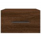 vidaXL Mesita de noche de pared color roble marrón 35x35x20 cm vidaXL Mesita de noche de pared color roble marrón 35x35x20 cm