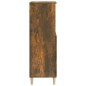 vidaXL Aparador alto madera contrachapada roble ahumado 60x36x110 cm vidaXL Aparador alto madera contrachapada roble ahumado 60x36x110 cm