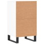 vidaXL Aparador madera de ingeniería blanco 40x35x70 cm vidaXL Aparador madera de ingeniería blanco 40x35x70 cm