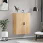 vidaXL Armario de pared roble Sonoma 69,5x34x90 cm