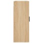 vidaXL Armario de pared roble Sonoma 69,5x34x90 cm