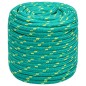 vidaXL Cuerda de barco polipropileno verde 18 mm 100 m vidaXL Cuerda de barco polipropileno verde 18 mm 100 m