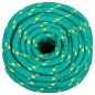 vidaXL Cuerda de barco polipropileno verde 18 mm 100 m vidaXL Cuerda de barco polipropileno verde 18 mm 100 m