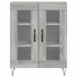 vidaXL Aparador alto madera contrachapada gris sonoma 69,5x34x180 cm vidaXL Aparador alto madera contrachapada gris sonoma 69,5x34x180 cm