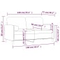 vidaXL Sofá de 2 plazas con cojines terciopelo marrón 140 cm vidaXL Sofá de 2 plazas con cojines terciopelo marrón 140 cm