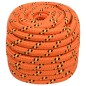 vidaXL Cuerda de barco polipropileno naranja 20 mm 100 m vidaXL Cuerda de barco polipropileno naranja 20 mm 100 m