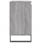 vidaXL Armario de baño madera de ingeniería gris Sonoma 58x33x60 cm