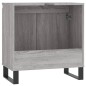 vidaXL Armario de baño madera de ingeniería gris Sonoma 58x33x60 cm