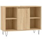 vidaXL Mueble de baño madera de ingeniería roble Sonoma 80x33x60 cm vidaXL Mueble de baño madera de ingeniería roble Sonoma 80x33x60 cm