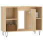 vidaXL Mueble de baño madera de ingeniería roble Sonoma 80x33x60 cm vidaXL Mueble de baño madera de ingeniería roble Sonoma 80x33x60 cm