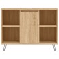 vidaXL Mueble de baño madera de ingeniería roble Sonoma 80x33x60 cm vidaXL Mueble de baño madera de ingeniería roble Sonoma 80x33x60 cm