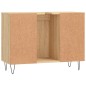vidaXL Mueble de baño madera de ingeniería roble Sonoma 80x33x60 cm vidaXL Mueble de baño madera de ingeniería roble Sonoma 80x33x60 cm