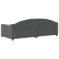 vidaXL Sofá cama tela gris oscuro 90x200 cm vidaXL Sofá cama tela gris oscuro 90x200 cm