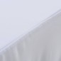 vidaXL Fundas elásticas para mesa 2 uds con falda 183x76x74 cm blanco vidaXL Fundas elásticas para mesa 2 uds con falda 183x76x74 cm blanco