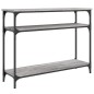 vidaXL Mesa consola madera de ingeniería gris Sonoma 100x29x75 cm vidaXL Mesa consola madera de ingeniería gris Sonoma 100x29x75 cm