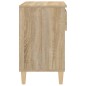 vidaXL Mueble zapatero madera contrachapada roble Sonoma 70x36x60 cm vidaXL Mueble zapatero madera contrachapada roble Sonoma 70x36x60 cm