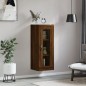 vidaXL Armario de pared marrón roble 34,5x34x90 cm vidaXL Armario de pared marrón roble 34,5x34x90 cm