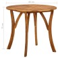 vidaXL Juego de comedor para jardín 5 piezas negro