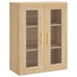 vidaXL Aparador alto madera contrachapada color roble 69,5x34x180 cm vidaXL Aparador alto madera contrachapada color roble 69,5x34x180 cm