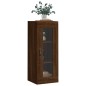 vidaXL Armario de pared marrón roble 34,5x34x90 cm vidaXL Armario de pared marrón roble 34,5x34x90 cm