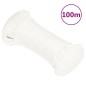 vidaXL Cuerda de barco polipropileno blanco intenso 4 mm 100 m vidaXL Cuerda de barco polipropileno blanco intenso 4 mm 100 m