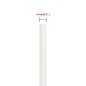 vidaXL Cuerda de barco polipropileno blanco intenso 4 mm 100 m vidaXL Cuerda de barco polipropileno blanco intenso 4 mm 100 m