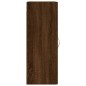 vidaXL Armario de pared marrón roble 34,5x34x90 cm vidaXL Armario de pared marrón roble 34,5x34x90 cm
